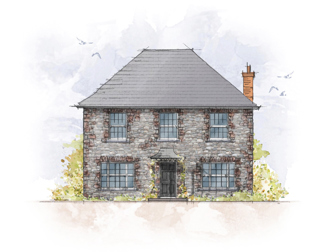 the old parsonage